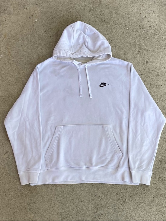 Nike Other - Casual White Nike Swoosh Hoodie